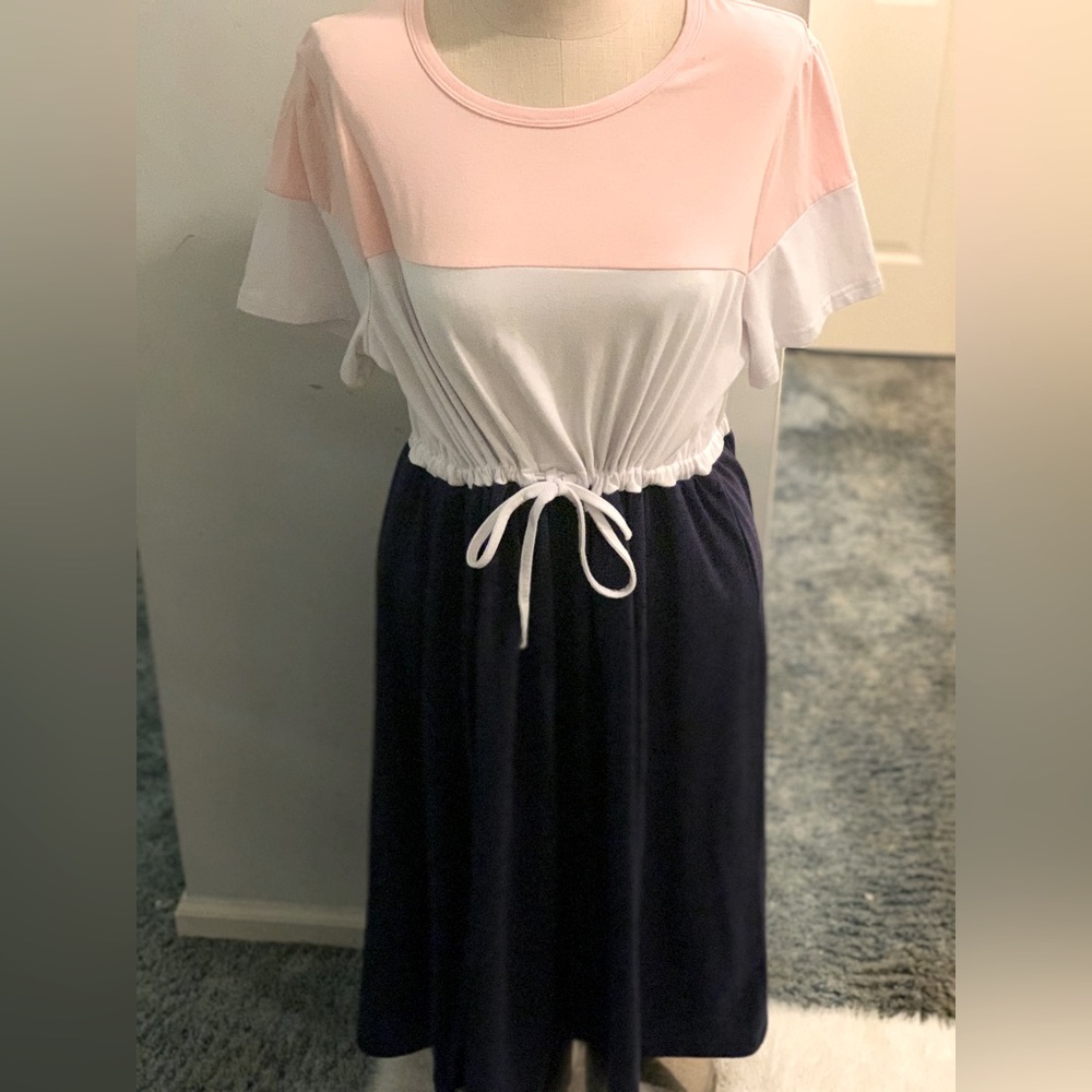 Color block dress